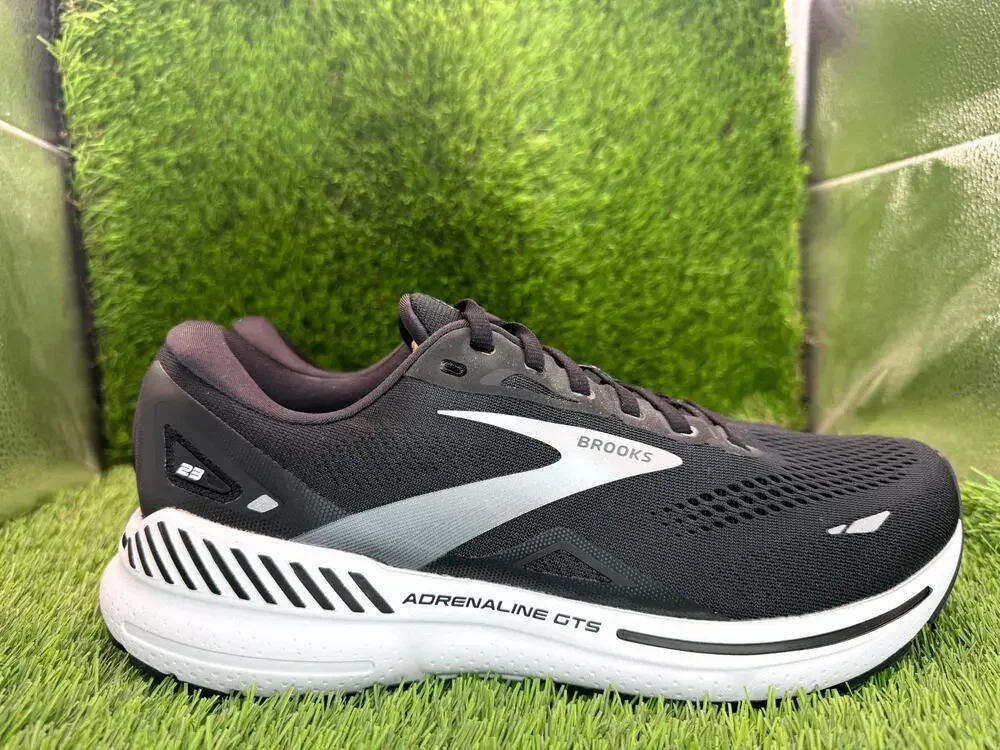 Brooks Adrenaline GTS 23 1203811B004 Athletic Sneaker Women's 11B Black Mesh Gym